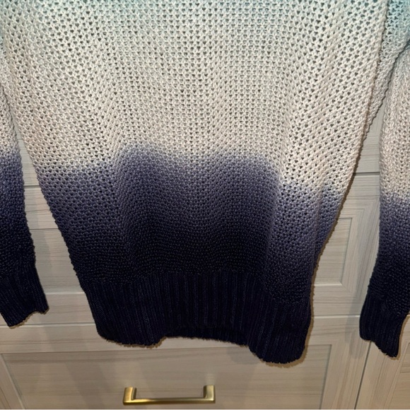 J.Crew Dip-dyed ombré beach sweater-AM099-linen-MONACO BLUE RAW INDIGO X… - Picture 5 of 9